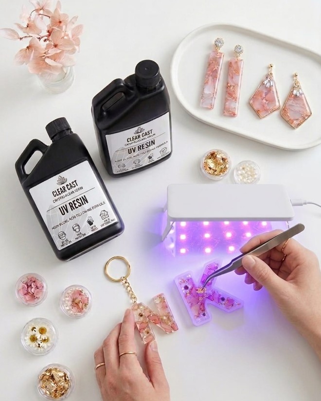 Resin Earrings